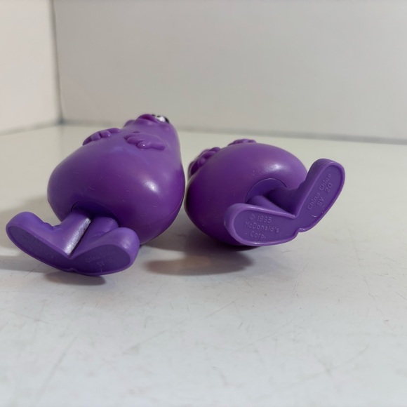 Vintage 1995 McDonald’s happy meal toys‎ grimace (includes two) - Picture 6 of 8